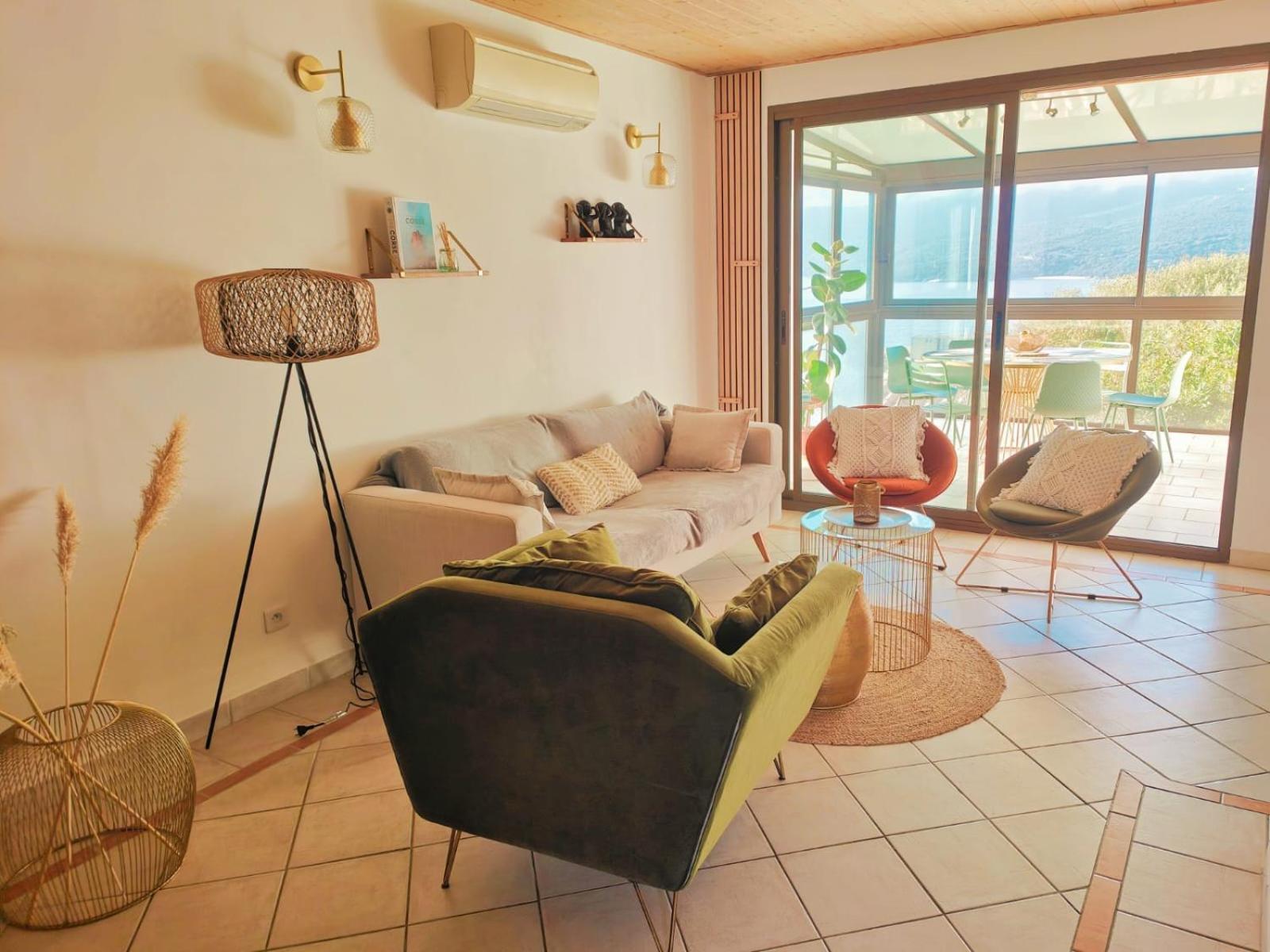 Charmante Petite Maison Magnifique Vue Mer Propriano  Bagian luar foto